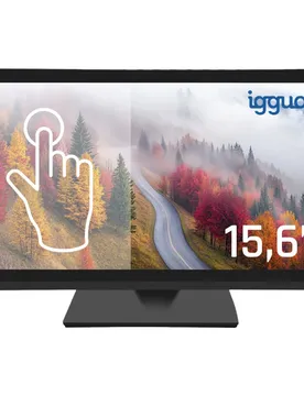 Écran Tactile Igg319864 16´´ 16:9 Hd+ Black One Size unisex