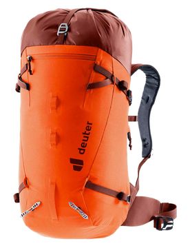 Bergsteigerrucksack Guide 28 SL Papaya/Redwood für Damen Orange