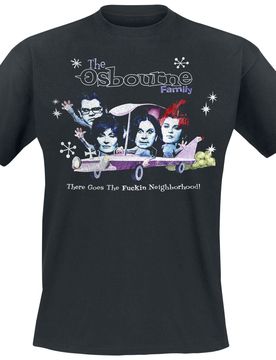 T-Shirt - There Goes The Fucking Neighbourhood - S bis 3XL - für Männer - Größe XL - schwarz - Lizenziertes Merchandise! - Männer - male