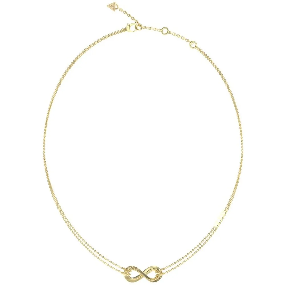 Collar amore de acero dorado - Guess - FashionsVida