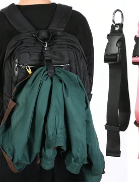 Pieza Correa de viaje portátil antirrobo para organización segura de equipaje, accesorios de viaje para equipaje, compatible con maletas y mochilas - Shein - FashionsVida