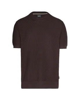 Boss T-Shirt H-NILTON marrone XXL - BOSS - FashionsVida