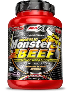 Protéine Monster Beef Citron Vert Et Vanille 1kg - Amix - FashionsVida