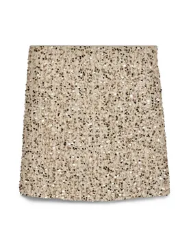 VMBELLA HW SHORT SQ SKIRT JRS GA female