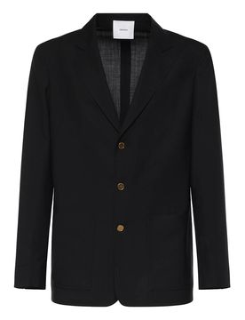 Blazer monopetto in lana