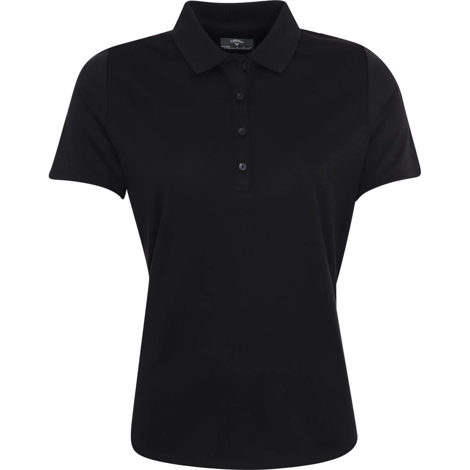 Polo Swing Tech Solid, kurzarm, schwarz xs - Callaway - FashionsVida