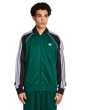 Superstar Herren Trainingsoberteile - Grün - Größe L - Poly Tricot Green L - Adidas - FashionsVida