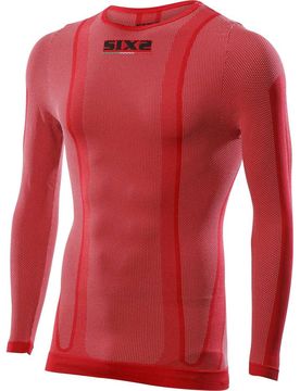 Maglia tecnica Intima TS2 Maniche Lunghe Color Rosso taglia XS