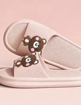 Nuevas zapatillas de casa de moda minimalista para hombre en verano, uso diario casual, suela gruesa, transpirable, suave y cómoda, diseño unisex [S - Shein - FashionsVida