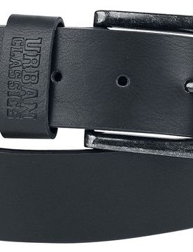 Gürtel - Leather Imitation Belt - schwarz - Unisex - unisex