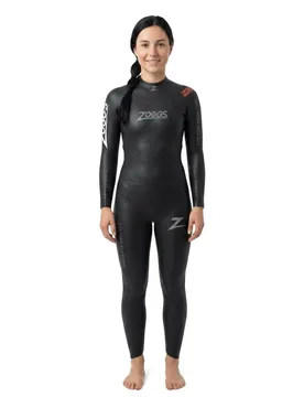 Ow Shell Fs 3/2/2 Mm Woman Long Sleeve Neoprene Wetsuit Black / Orange XSLO Women - Zoggs - FashionsVida