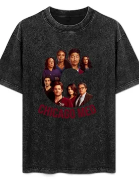 Chicago Med tv show characters poster logo T-Shirt Casual Loose Short Sleeve Tee for Men - Aliexpress - FashionsVida