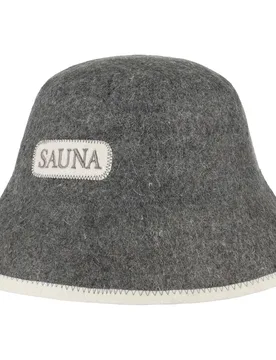 Sauna Felt Hat by - light grey - Female - Size: One Size - Lipodo - FashionsVida