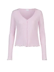 Maglia a maniche lunghe POINTELLE DREAMS rosa tenue rosa L