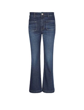 Jeans Flared Fit DIANA dunkelblau 27/L30 damen