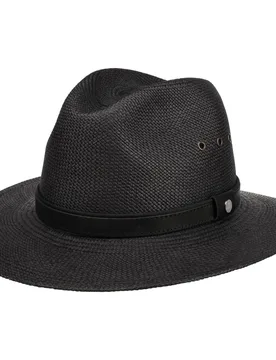 Solvero Panama Hat by - black - Female - Size: XL (60-61 cm) - Lierys - FashionsVida