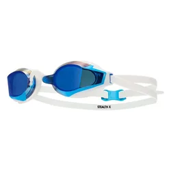 Stealth-x Race Mirror Swimming Goggles Blue / White One Size Men,Women