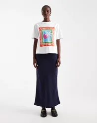 TSISA BIAS MIDI SKIRT WVN female