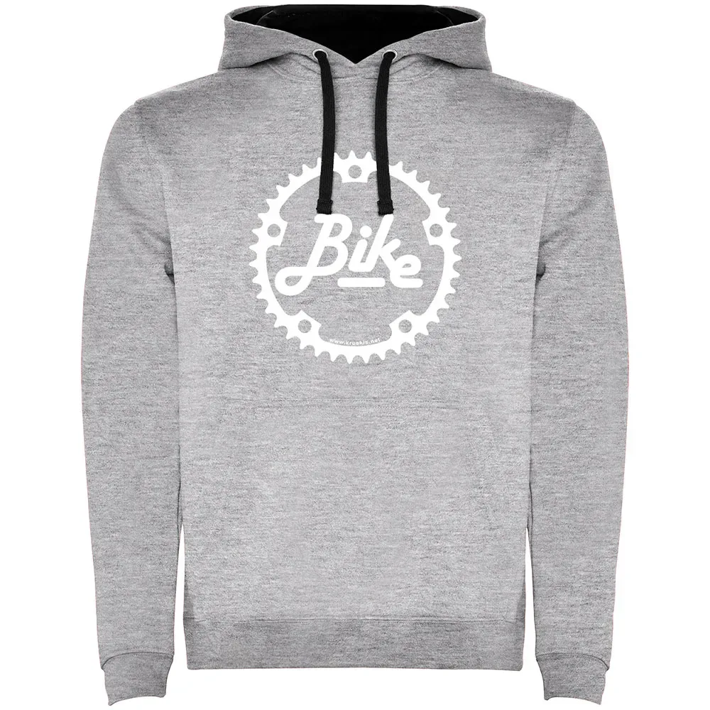 Felpa Con Cappuccio Chainring Vigore Grey - Kruskis - FashionsVida