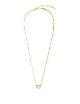 Ferragamo Collana Gancini Strass