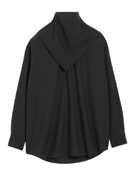 Ami Paris Bandana Wool Blouse