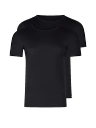 T-shirt confezione da 2 nero nero S