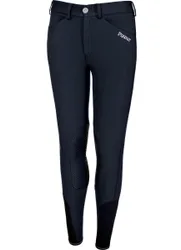 Kinder Reithose Brooklyn Grip Kniebesatz, nightblue 164