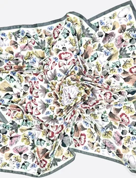 Pañuelo flores caleidoscopio - Bimba y Lola - FashionsVida
