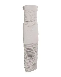 Maxi-Kleid Damen Grau 36 Damen