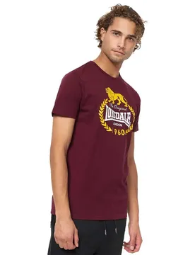 T-shirt à Manches Courtes Ecclaw Black / Oxblood 2XL