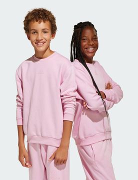 Felpa All SZN Graphic Crew Junior 11-12A True Pink / True Pink