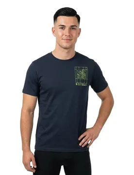 Maglietta A Maniche Corte Casual Dark Blue M - Scott - FashionsVida