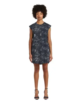 Robe Courte Sans Manches D28704-e400 Salute Wave Spray 2XL