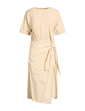 Vestido midi Mujer Arena L,XL Mujer - ATTIC AND BARN - FashionsVida