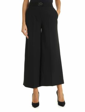 Pantalone ampio con logo
