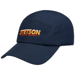 Panel Snowy Letters Cap by - blue - Size: One Size
