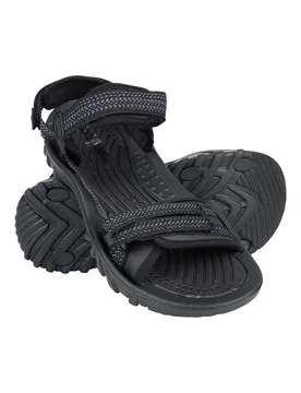 Women's 'Cyprus' Breathable Summer Comfortable Sandals in Black Size: 6 - Black - Size: 6 - Mountain Warehouse - FashionsVida
