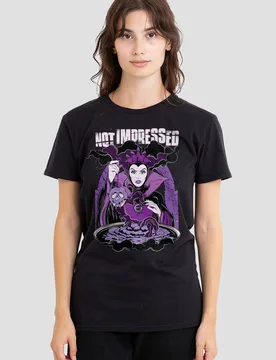The Evil Queen Is Not Impressed Snow White T-Shirt, Black - Black - Size: S - Disney - FashionsVida