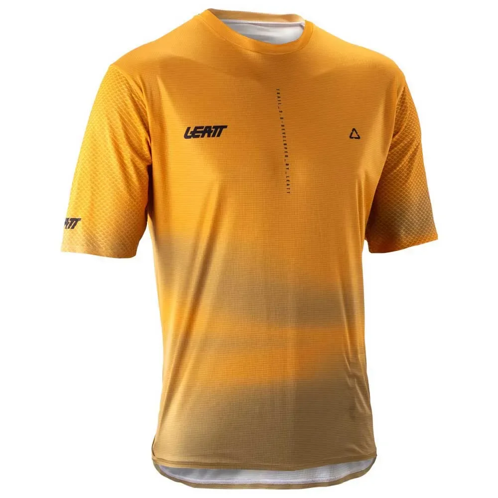 Maglia A Maniche Corte Trail 3.0 Lager Yellow - Leatt - FashionsVida