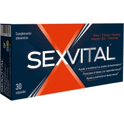 Cápsulas Complemento Alimenticio Sexvital