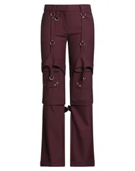 Pantalones Mujer Burdeos 34,36,38,40 Mujer