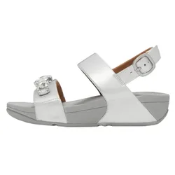 Sandales Lulu Ultra Jewel Metallic Back Strap Silver EU 40