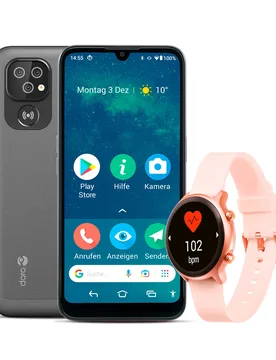 Doro Smartphone 8100 & Watch rosa - Doro - FashionsVida