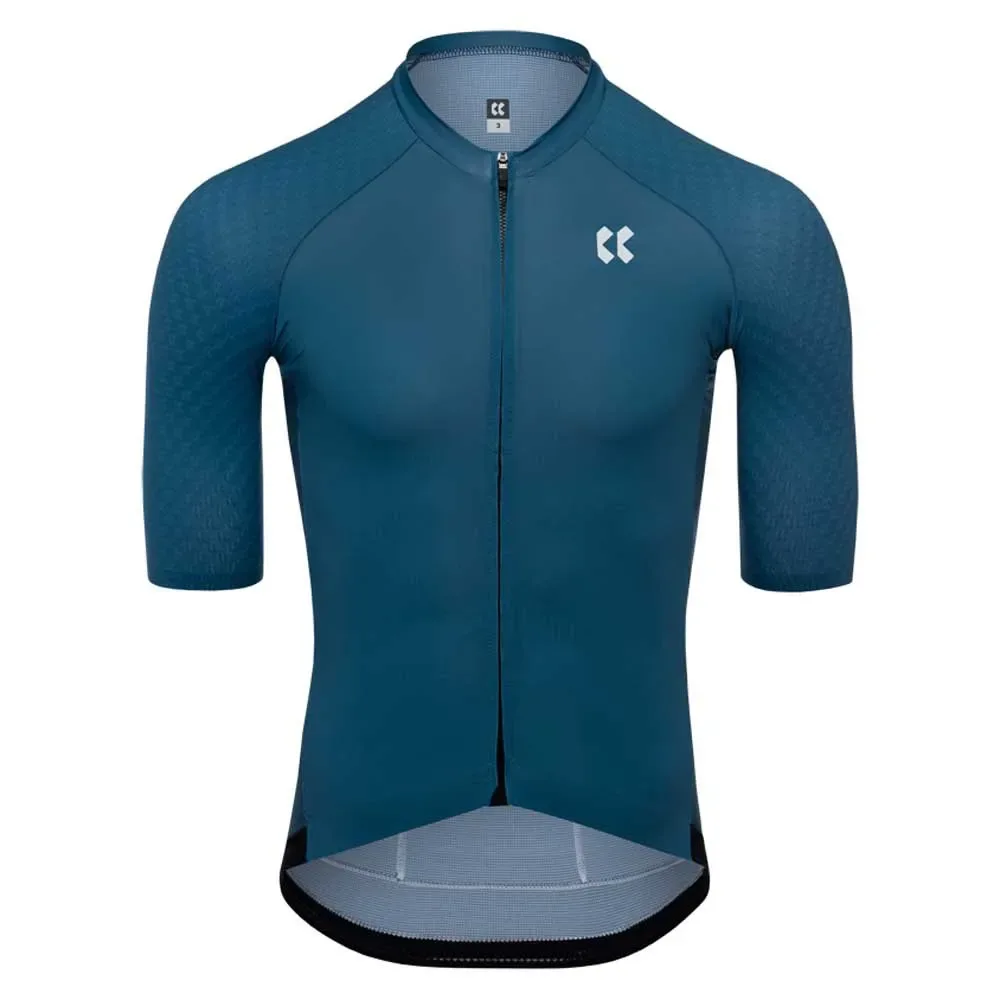 Maglia A Maniche Corte Passion Z3 Aero Petrol Blue - KALAS - FashionsVida