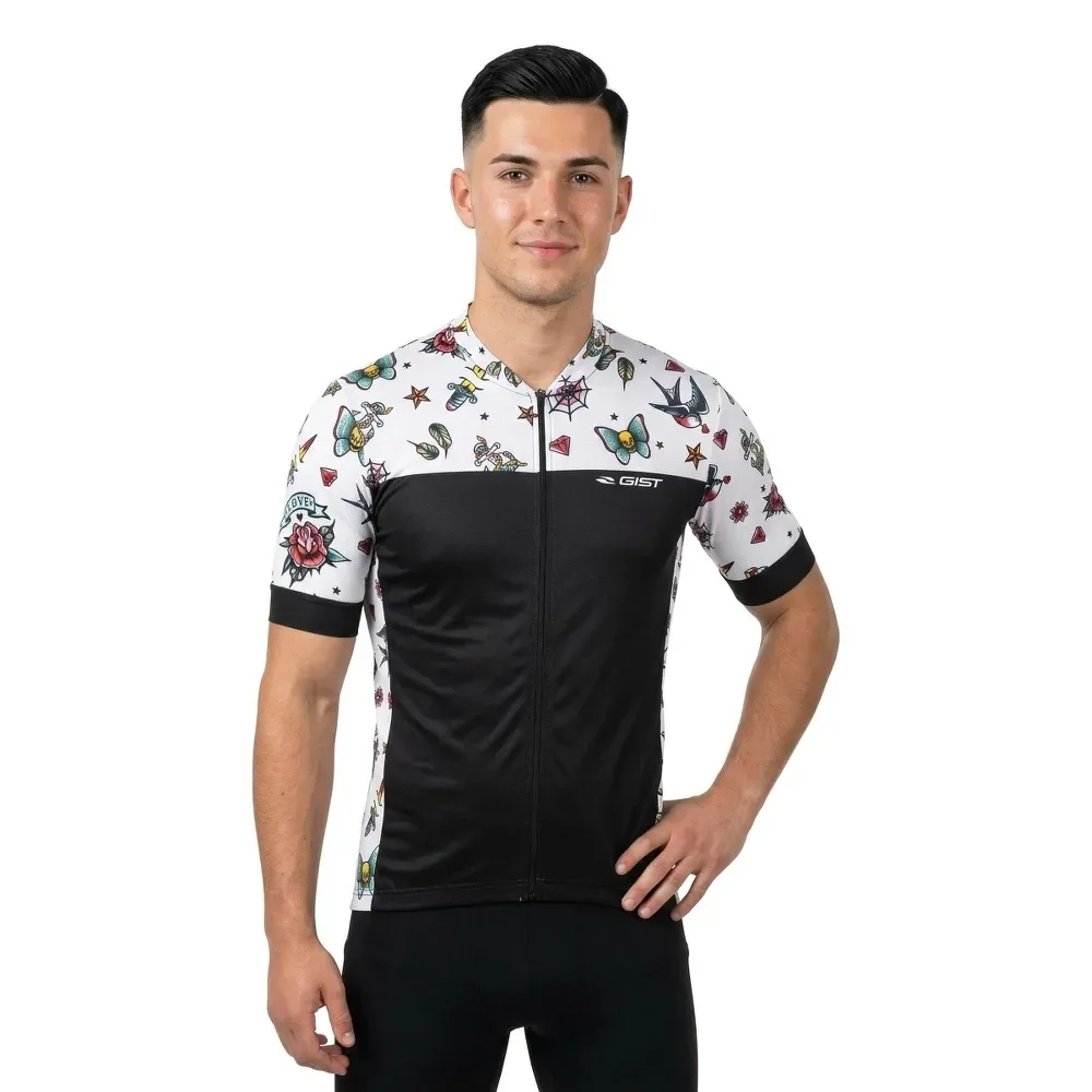 Maglia A Maniche Corte Climber Tattoo Multicolor - Gist - FashionsVida
