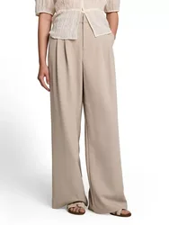 Tailored wide leg pants female