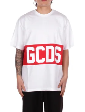 Gcds T-shirt e Polo White red - Gcds - FashionsVida