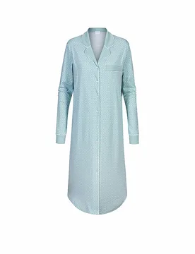 Camisón FINEST DREAMS waterscape azul claro 38 - Mey - FashionsVida