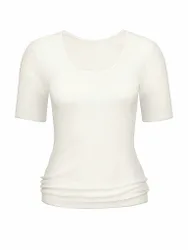 T-shirt EXQUISITE blanc crème 40