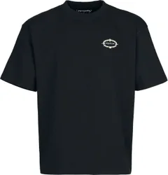Oversize T-Shirt - Reine Oversized Tee - S bis L - für Männer - Größe S - schwarz - Männer - male
